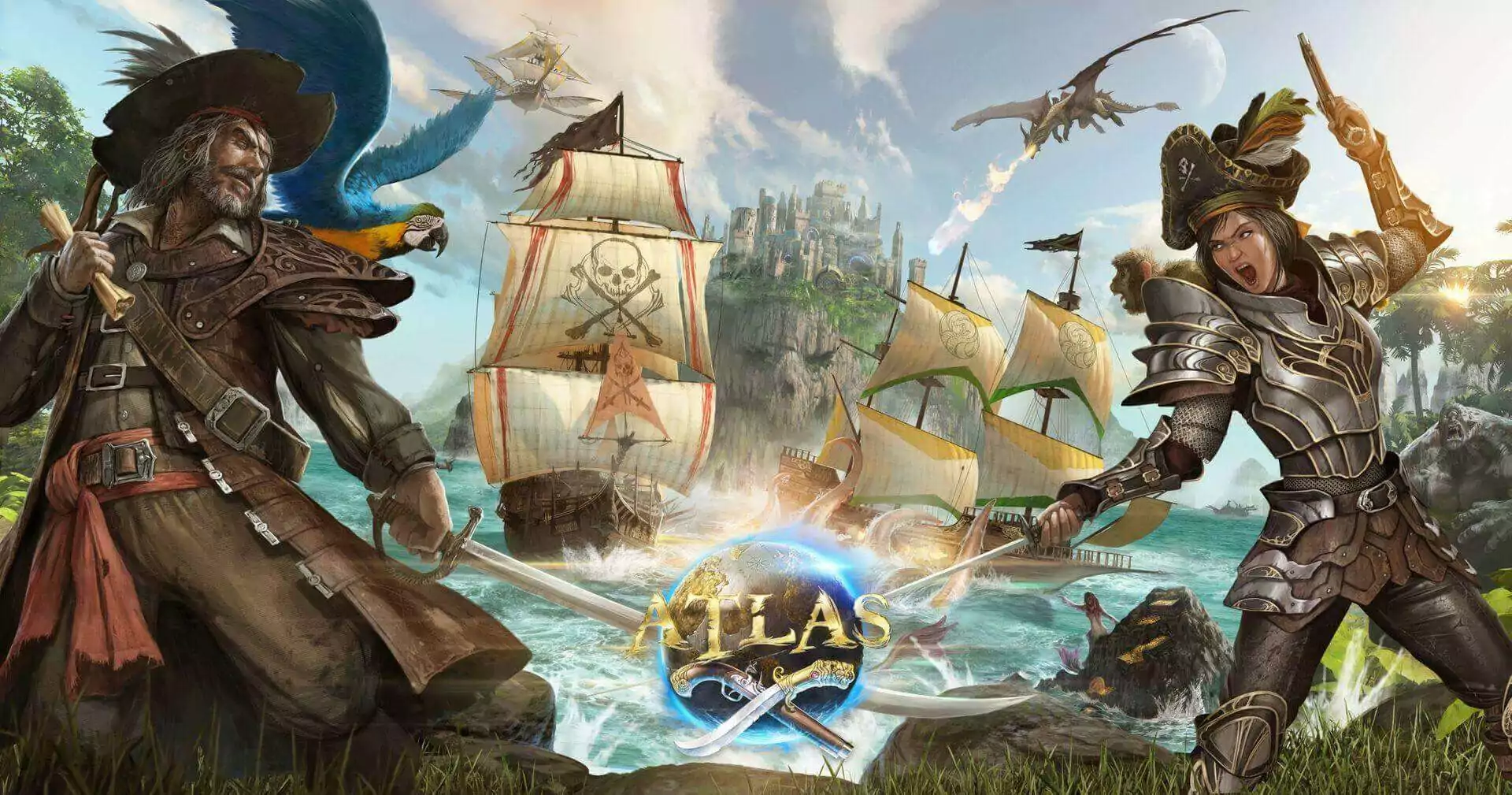 ATLAS Piraten MMO Artwork