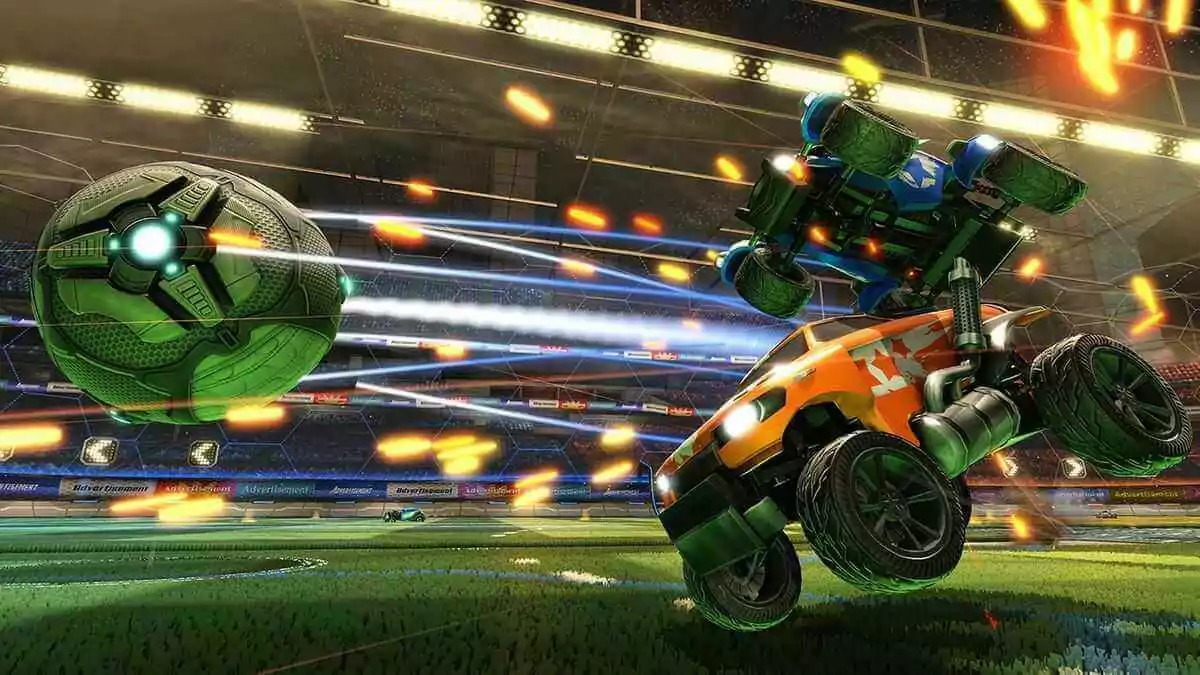 Rocket League Screenshot Ball Match