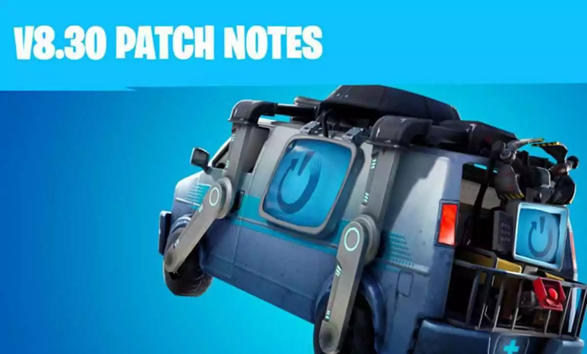 Fortnite Patch 8.30