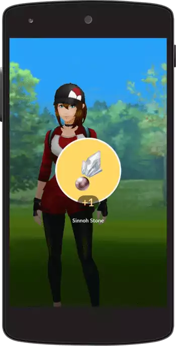 Pokémon GO Sinnoh-Stein nach einem PvP Kampf