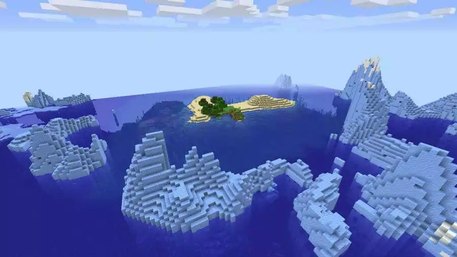 Minecraft Eis Inseln Seed