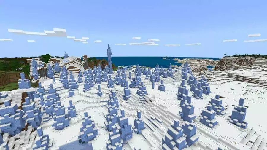 Minecraft Seed Eisspitze